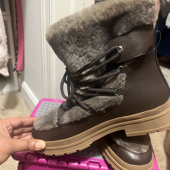 Steve Madden Dione tan multi boot - Picture 3 of 4